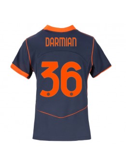 Inter Milan Matteo Darmian #36 Ausweichtrikot für Frauen 2025-26 Kurzarm